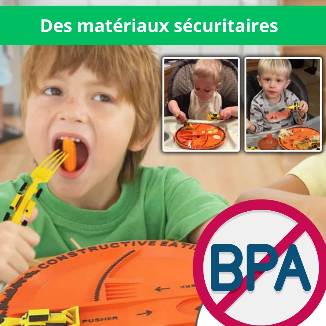 Vaisselle Amusante : Transformez chaque repas en jeu et apprentissage