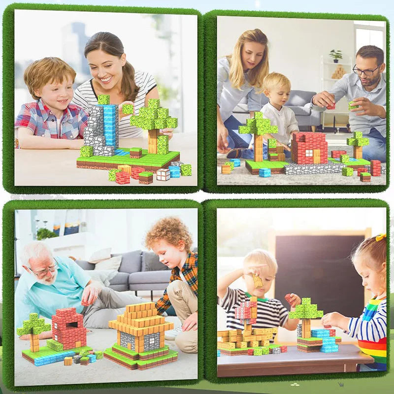 MagniCréa™ – Jeu de Construction Magnétique Éducatif