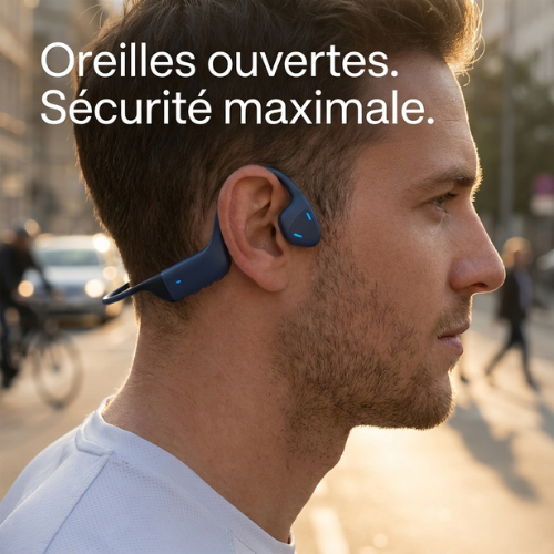 Casque Sport à Conduction Osseuse Ultra-Léger.