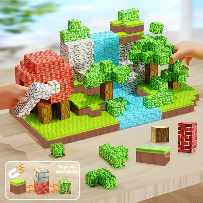 MagniCréa™ – Jeu de Construction Magnétique Éducatif