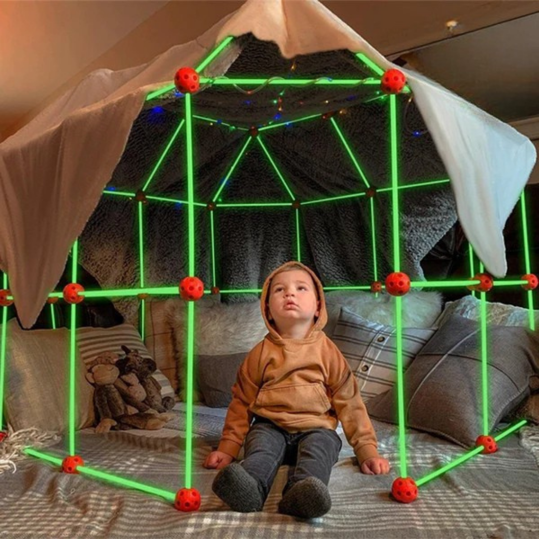 LumiCaban™ – Kit Cabane Lumineuse XXL pour Enfants