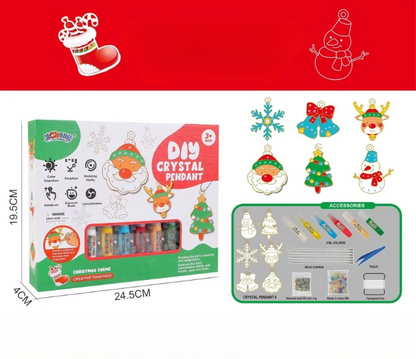 GÉLATINE DE CRISTAL DE NOËL