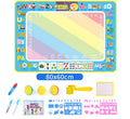 Tapis De Graffiti Coloré Réutilisable Pour les Petits