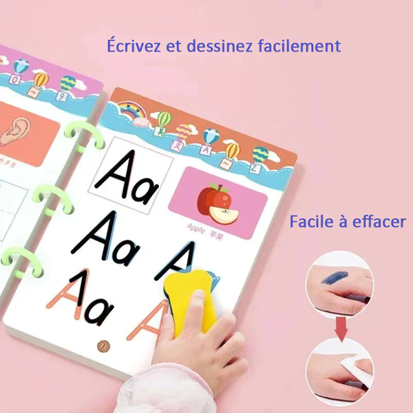 ENSEMBLE DE CAHIERS DE TRAÇAGE MAGIQUES