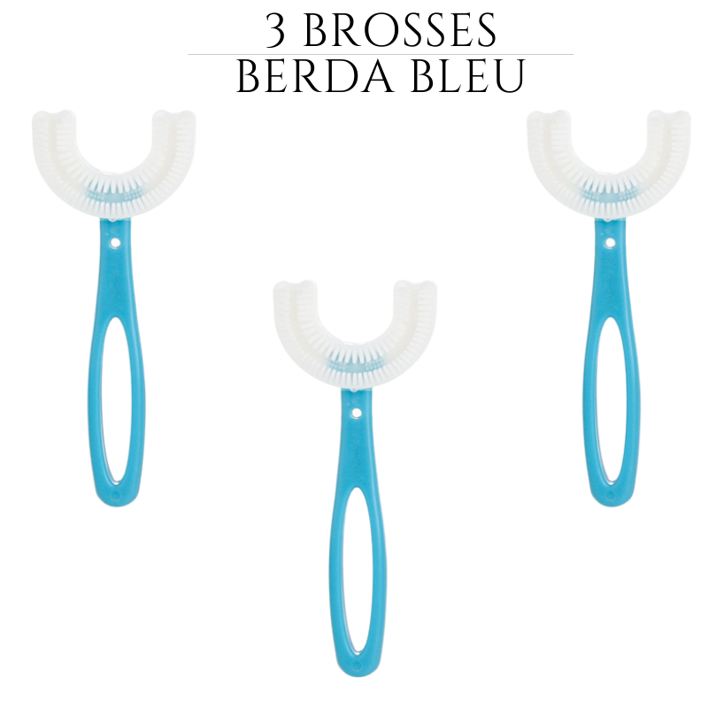 PACK DE 3 BROSSES À DENTS POUR ENFANTS - QuebecFinds™