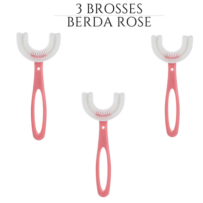 PACK DE 3 BROSSES À DENTS POUR ENFANTS - QuebecFinds™