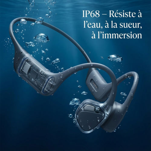 Casque Sport à Conduction Osseuse Ultra-Léger.