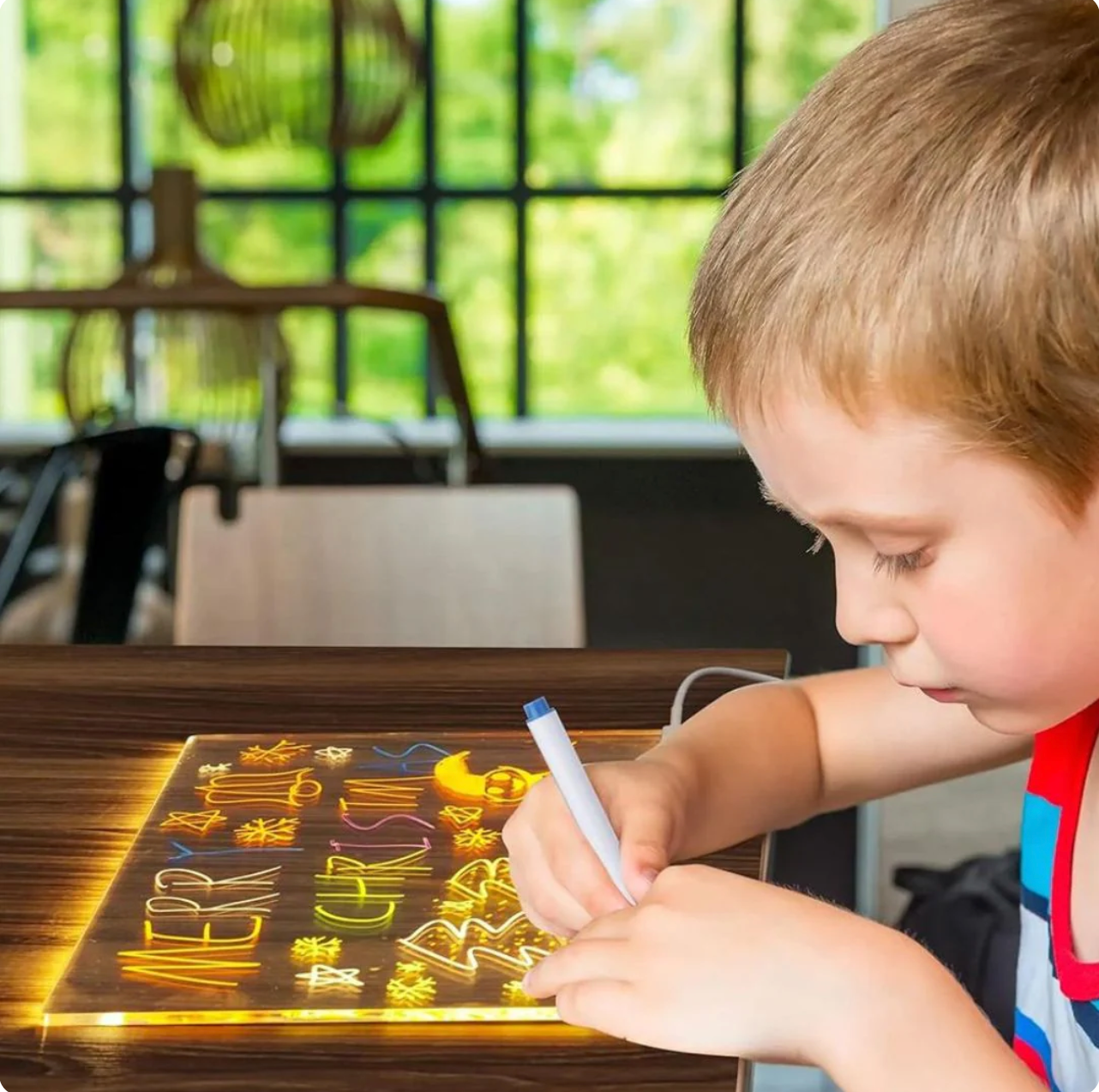 Tableau acrylique lumineux pour enfant