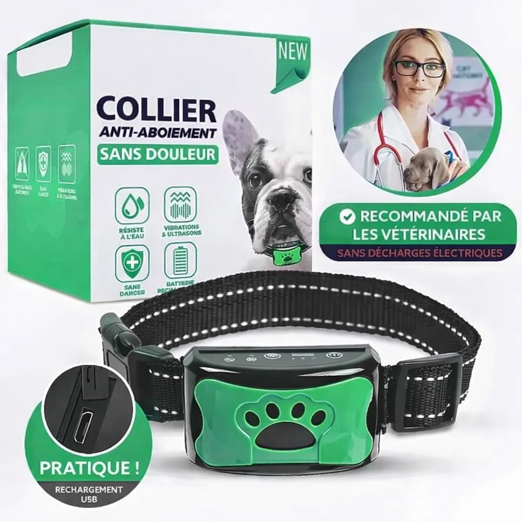 Collier Anti-Aboiement Intelligent