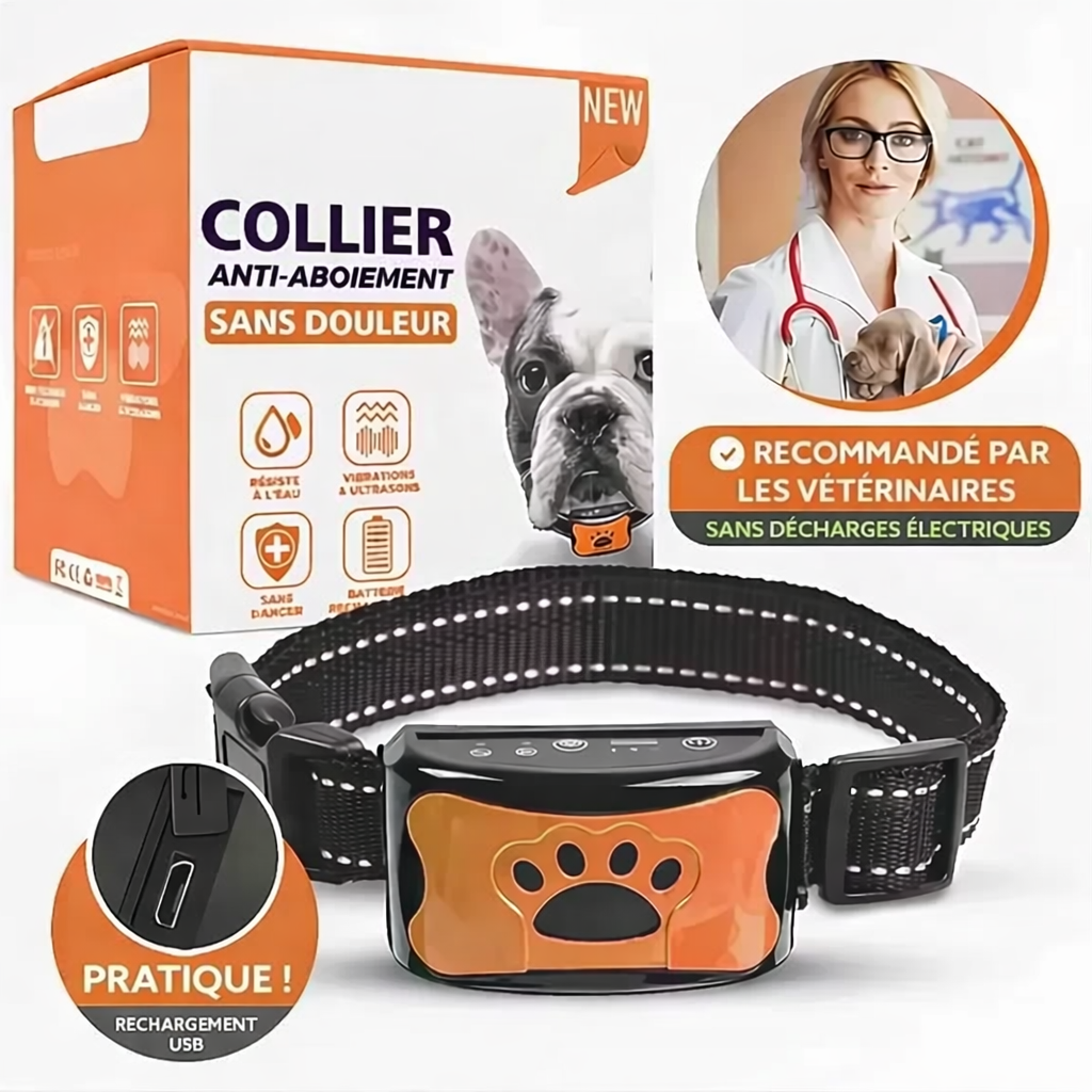 Collier Anti-Aboiement Intelligent