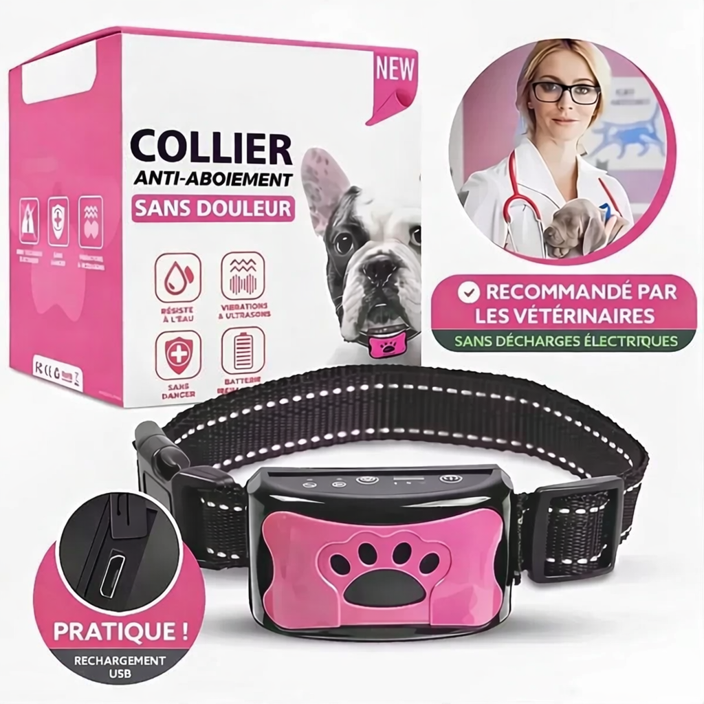 Collier Anti-Aboiement Intelligent
