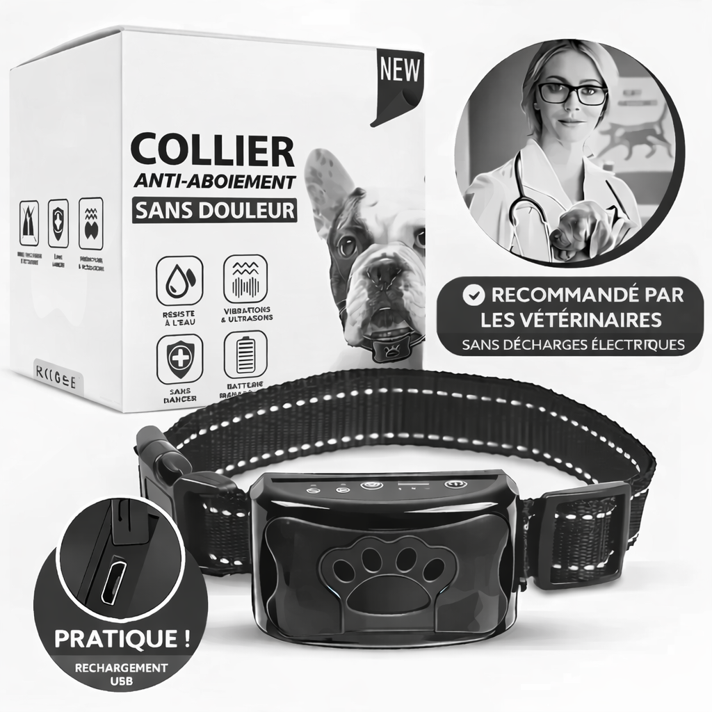 Collier Anti-Aboiement Intelligent