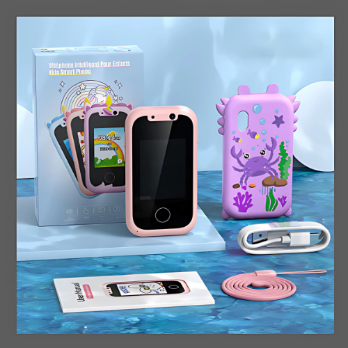 Jouet éducatif smartphone pour enfants BerdaQuebec™