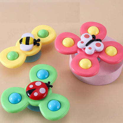 Lot de 3 Jouets d'Éveil rotatif pour enfants