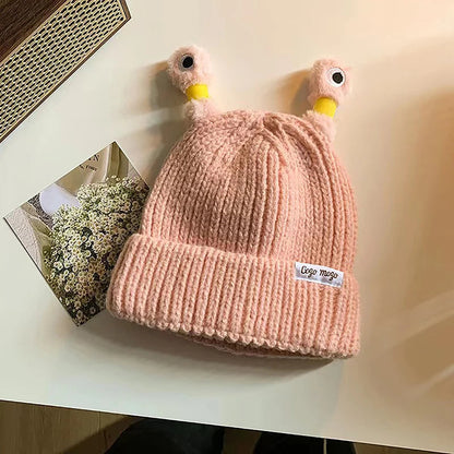 🔥 Bonnet en tricot mignon lumineux pour parent et enfant 🔥