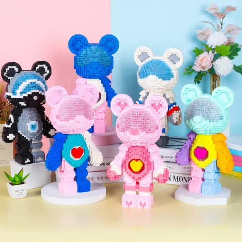 BrickBuddy™ – L’Ours à Construire, Fait pour Durer.