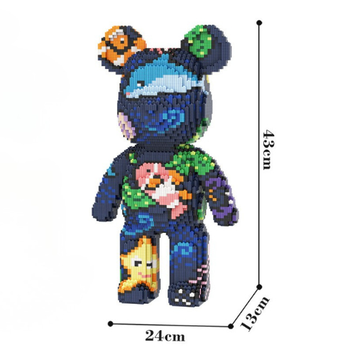 BrickBuddy™ – L’Ours à Construire, Fait pour Durer.