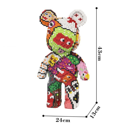 BrickBuddy™ – L’Ours à Construire, Fait pour Durer.