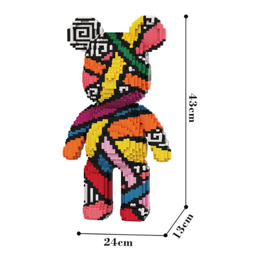 BrickBuddy™ – L’Ours à Construire, Fait pour Durer.