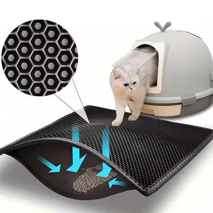 Tapis Hygiénique Collecteur de Litière pour Chats