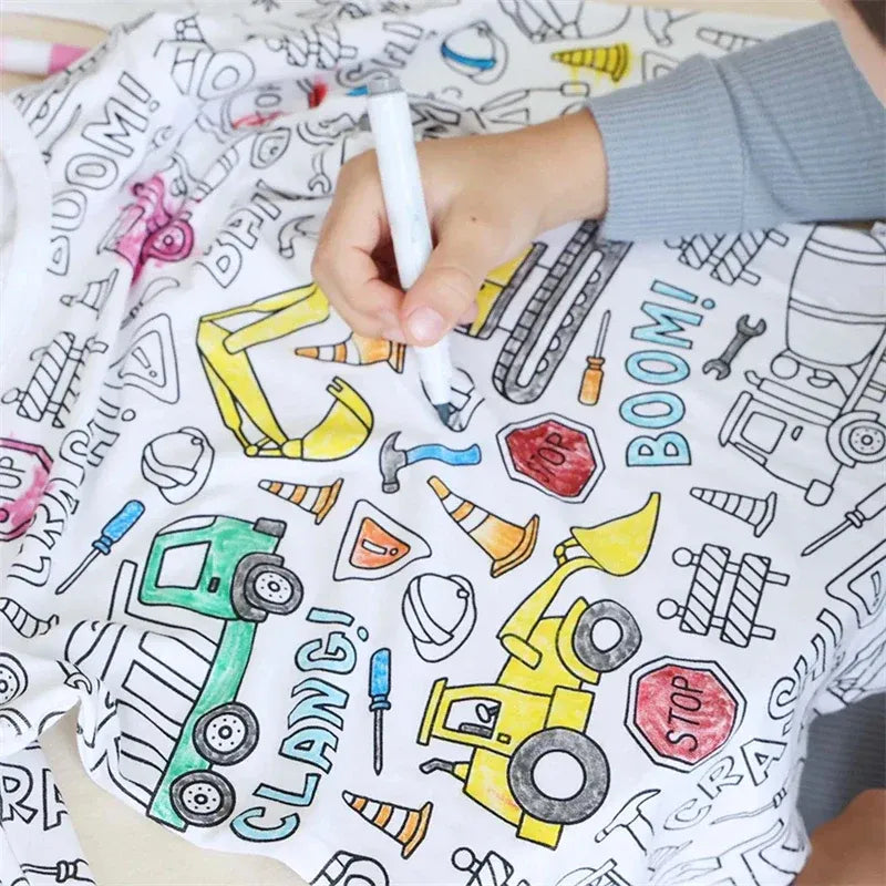 ColoriRêve™ – Pyjama Magique à Colorier pour Enfants