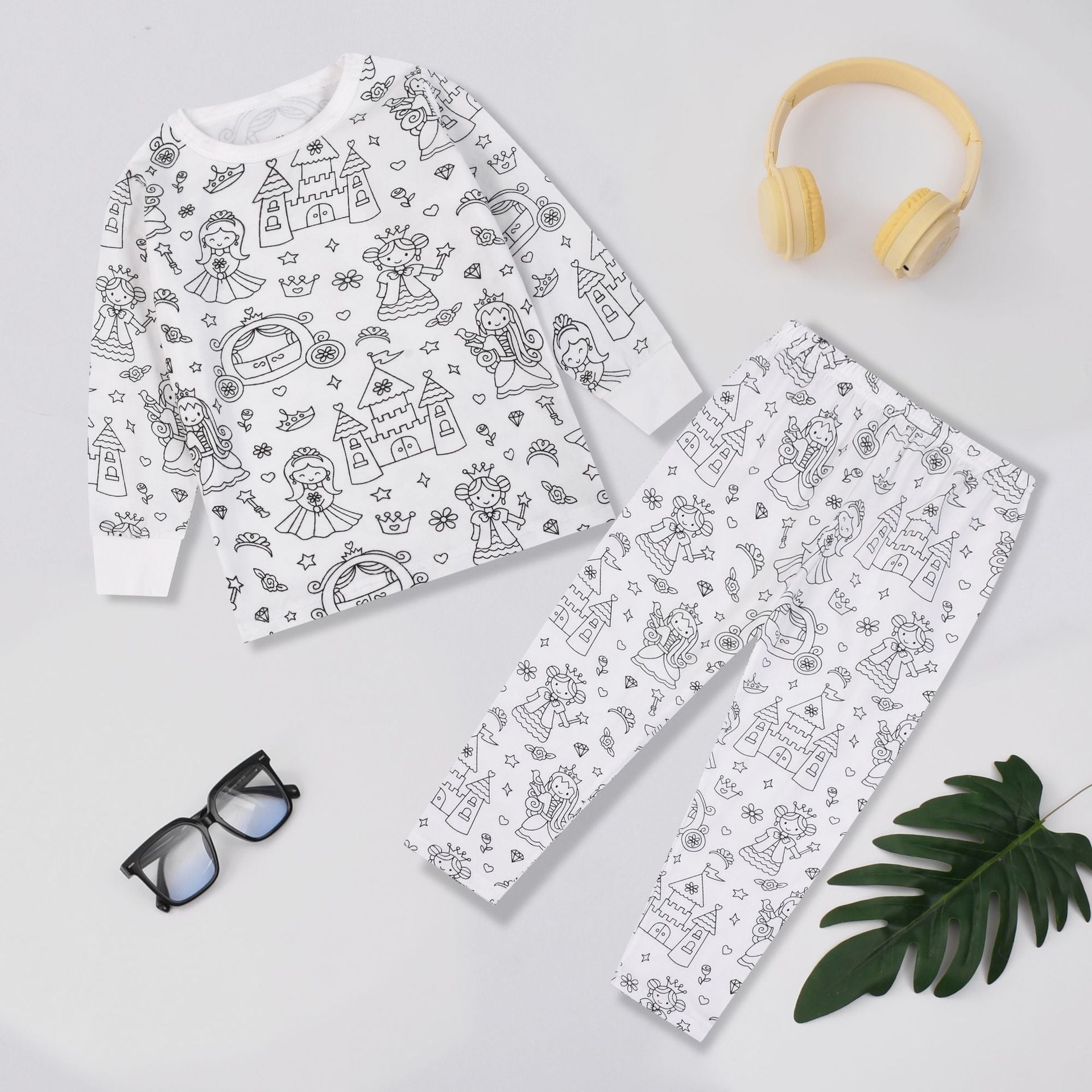 ColoriRêve™ – Pyjama Magique à Colorier pour Enfants