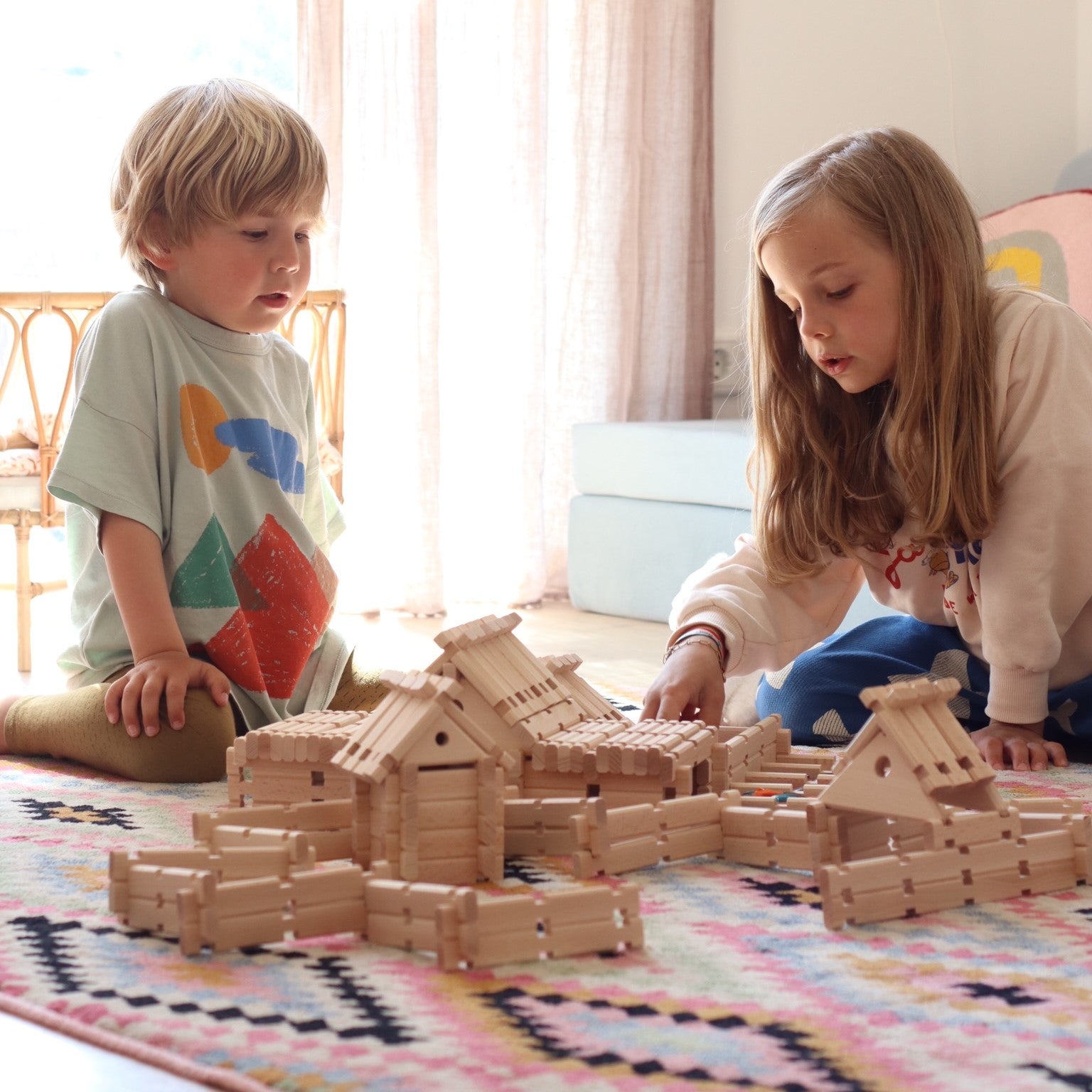 🏰 Château BoisMagik™— Le Kit de Construction en Bois Qui Transforme Chaque Enfant en Petit Architecte