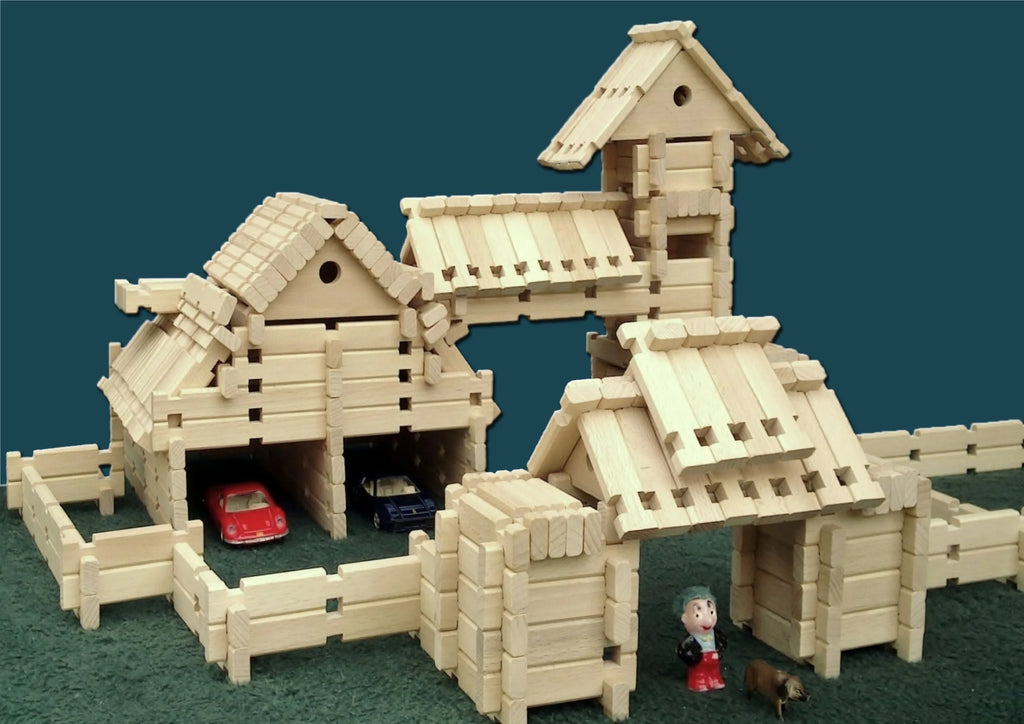 🏰 Château BoisMagik™— Le Kit de Construction en Bois Qui Transforme Chaque Enfant en Petit Architecte