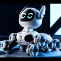 SmartPup – Chien Robot à 8 Roues avec Télécommande