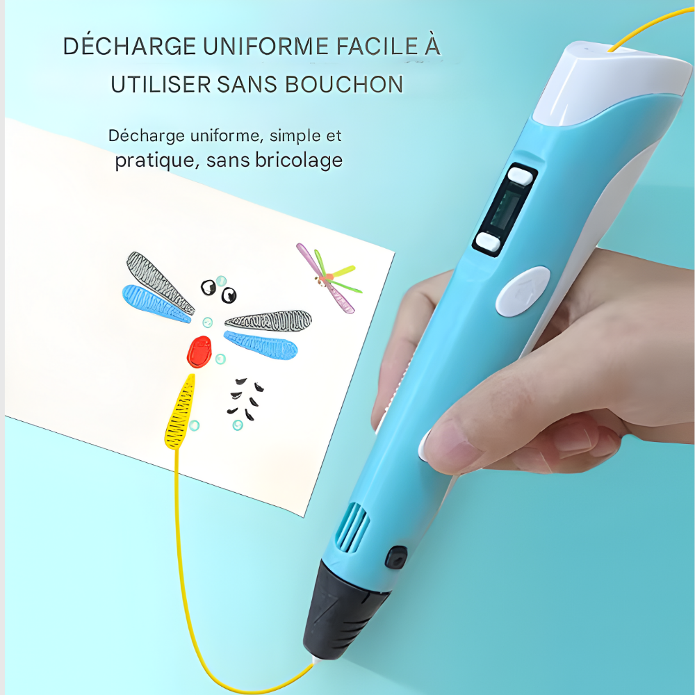 Stylo 3D Magique – Pour donner vie à l’imagination des enfants