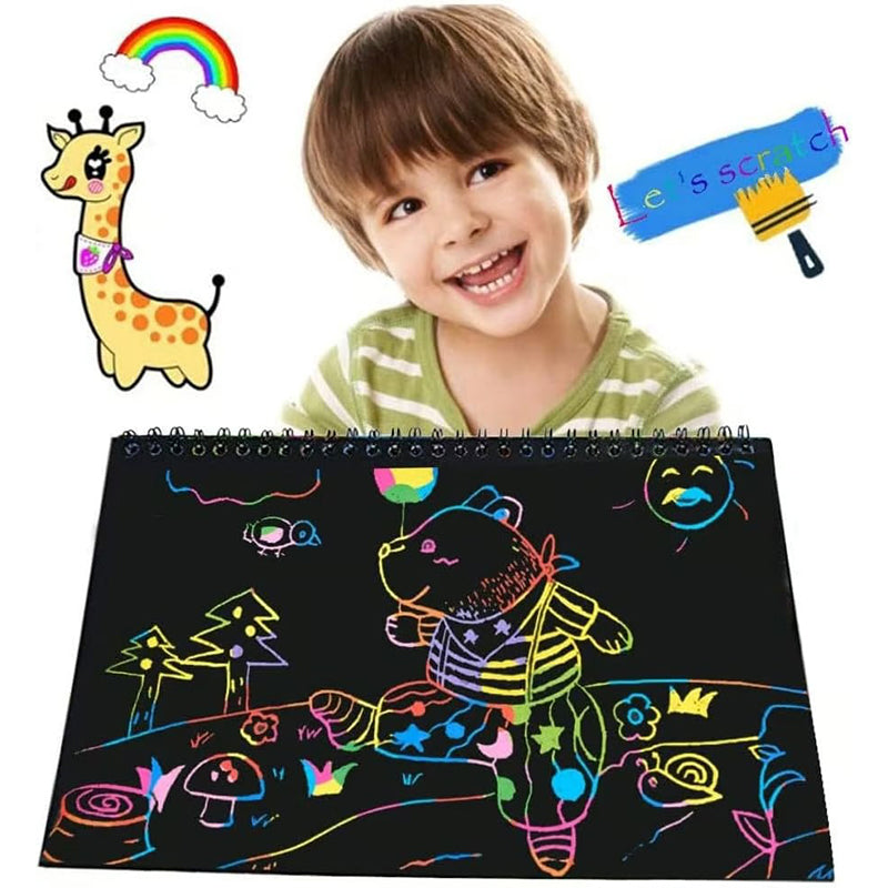 ScratchiFun™ – Carnet Créatif Sans Limites