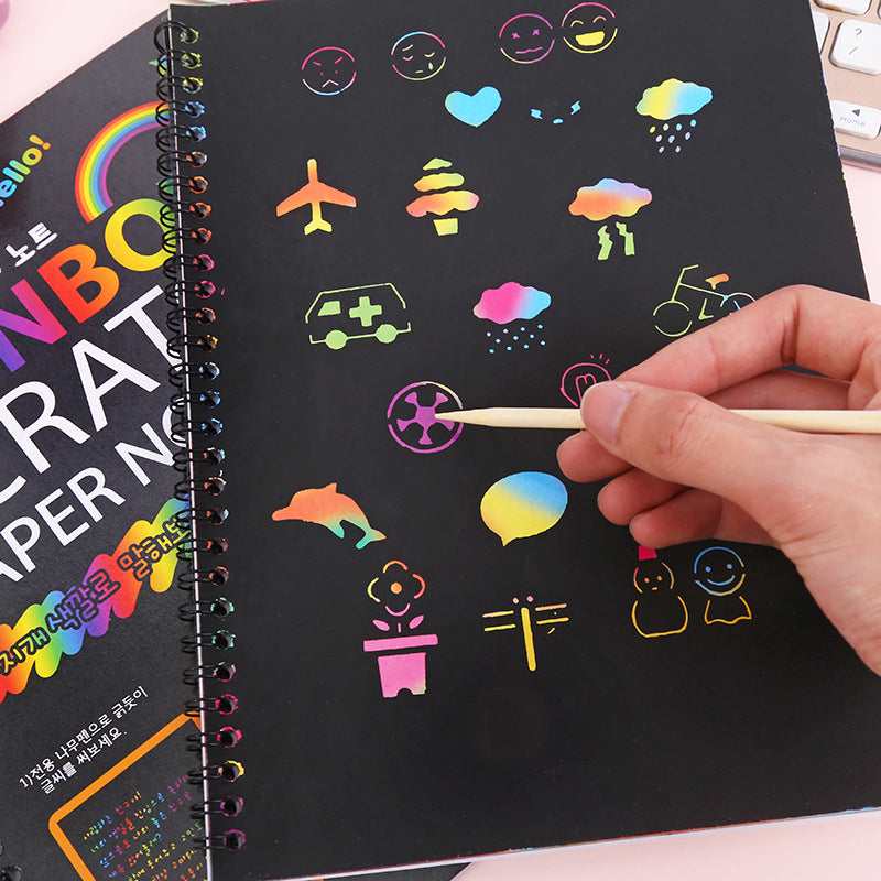 ScratchiFun™ – Carnet Créatif Sans Limites