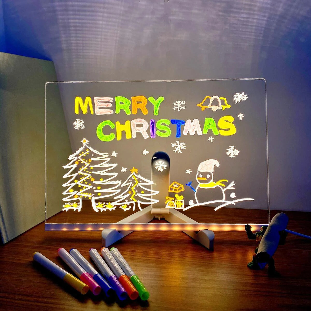 Tableau acrylique lumineux pour enfant