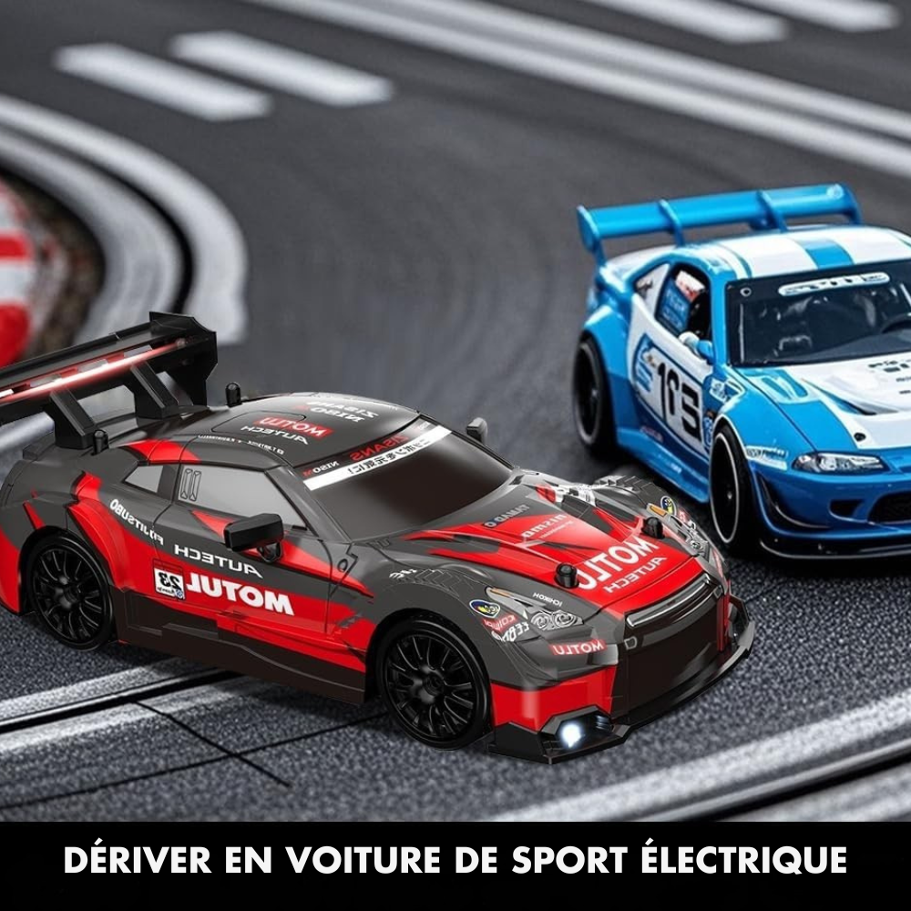 DriftX™ – Voiture RC de Drift Intérieur Haute Précision